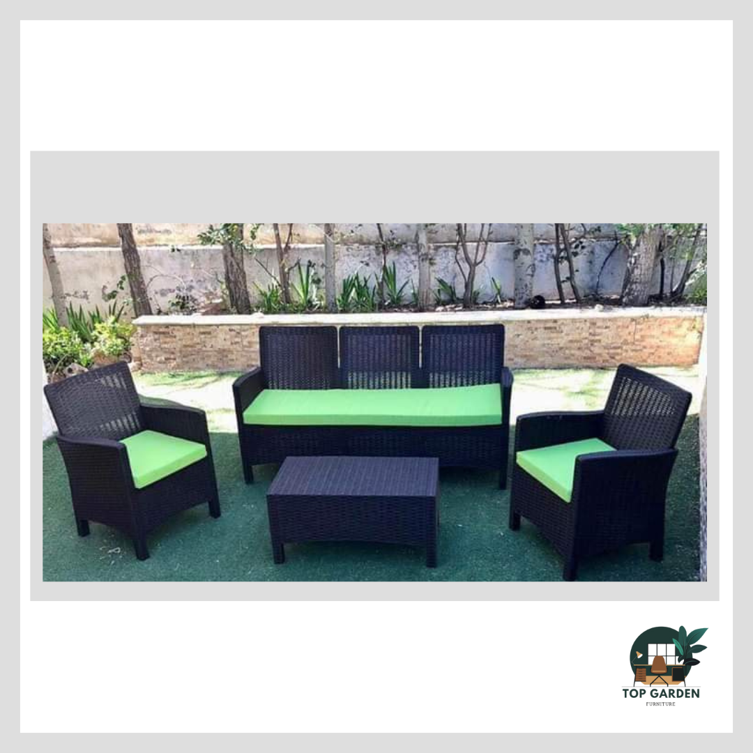 Rattan Set 5 Seaters