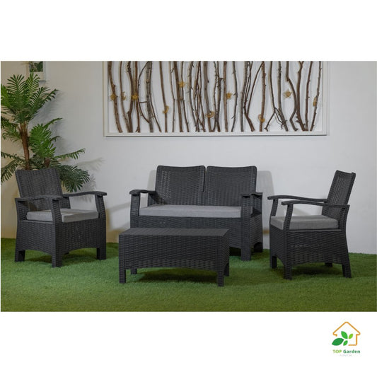 Rattan Two set 4 seaters