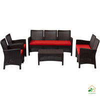 طقم راتان 7 مقاعد